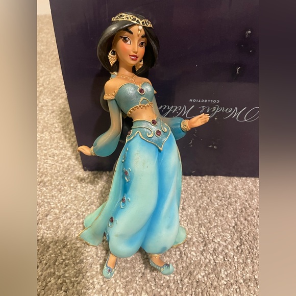 Rare Disney Aladdin Snow Globe. The Wonder Within Hallmark 2014 with box 17×20cm - Picture 3 of 3